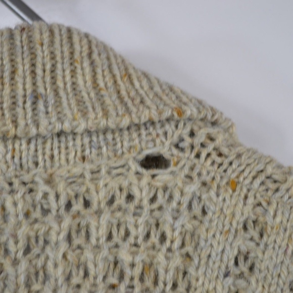 Alan Michaels Mens XL Cable Knit Wool Sweater - Picture 6 of 6